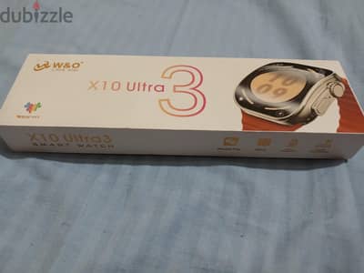ساعة اسمارت x10 ultra 3 مستعملة بحالة جديدة