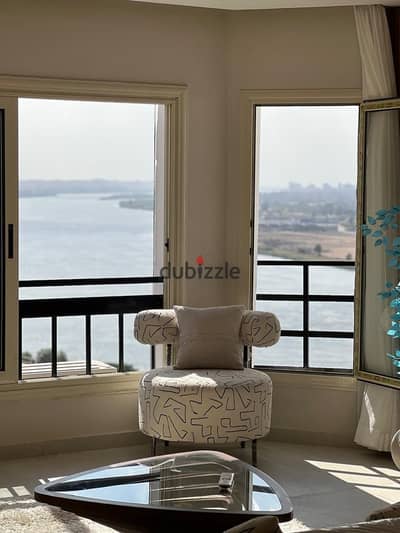 Furnished apartment for rent on the Nile Corniche in Maadi