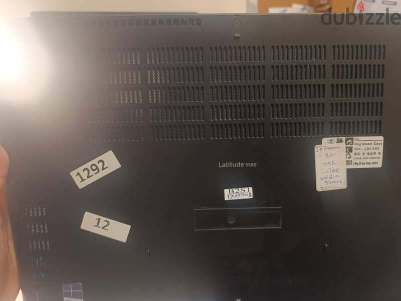 Dell Latitude 5580 (20Gb RAM, 1 TB ssd) 2
