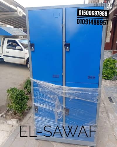 لوكر صاج-دولاب معدن-وحدات تخزين-لوكر چيم ونوادي رياضه ومستشفيات-locker