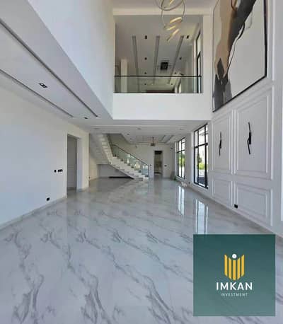 Fully finished villa for sale—ready for viewing—at less than half price, with a 10-year installment plan. Located in the Taj City compound (First Sett
