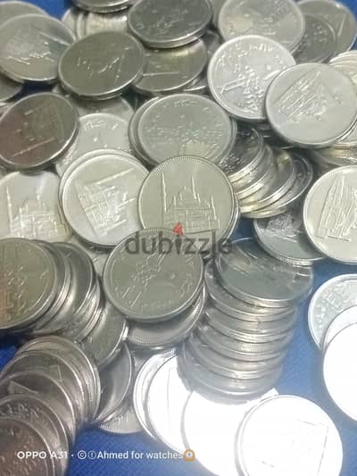 100 قطعة عملة برايز القلعة سنة 2008 أخر اصدار البرايز