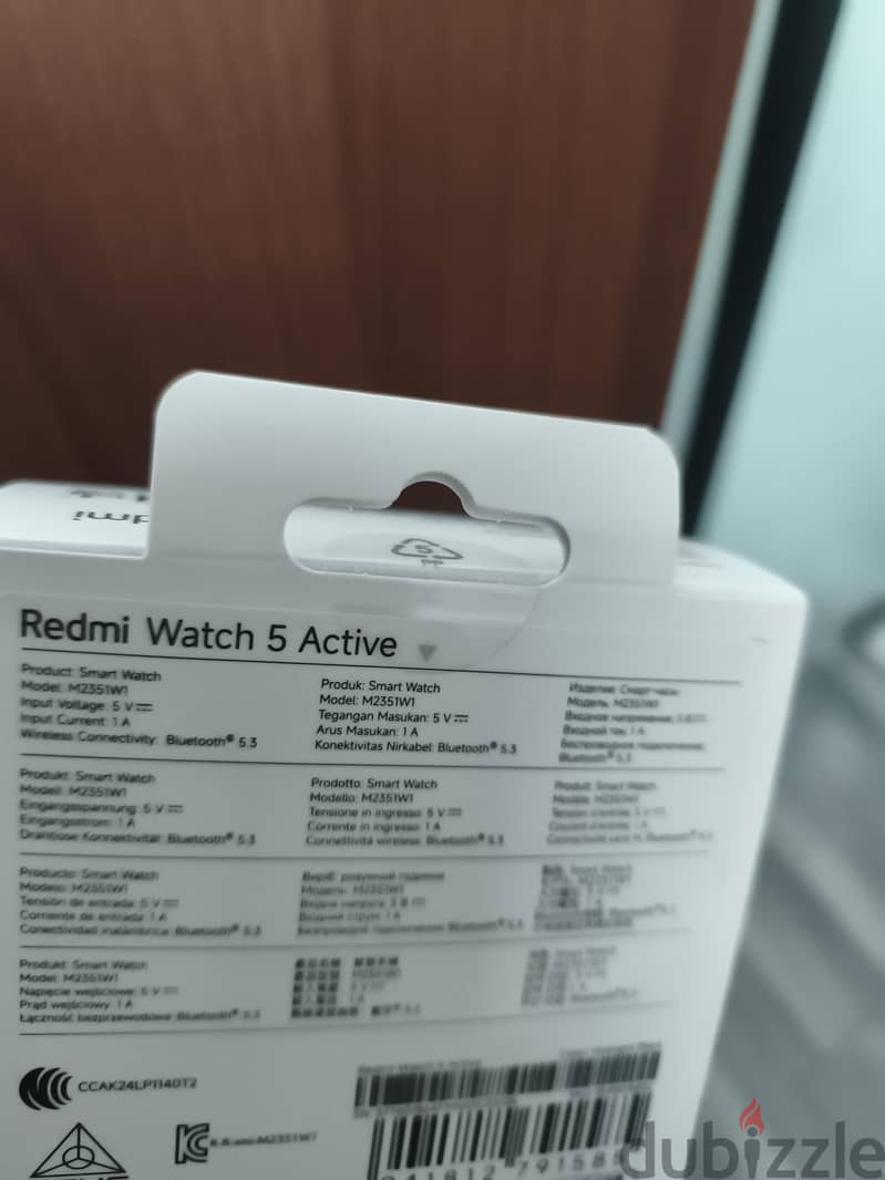 Xiaomi Redmi watch 5 active 1