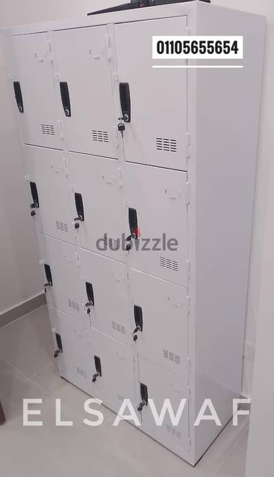 لوكر،locker,صاج محمل دهانات اليكتروساتيك ،وحدات تخزين ،دولاب،لوكرز