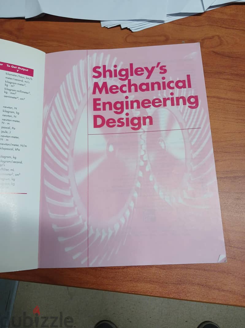 shigley's mechanical engineering design ninth edition " SI units " 1