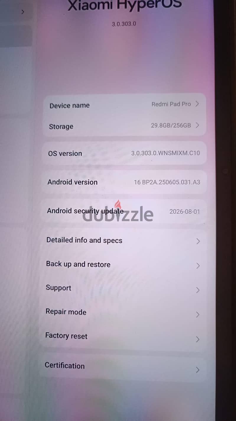Redmi pad pro 1