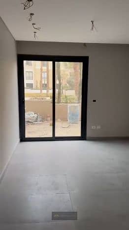 Studio for sale 65 square meters ground floor with a garden in Village West Sheikh Zayed, fully finished with air conditioning
