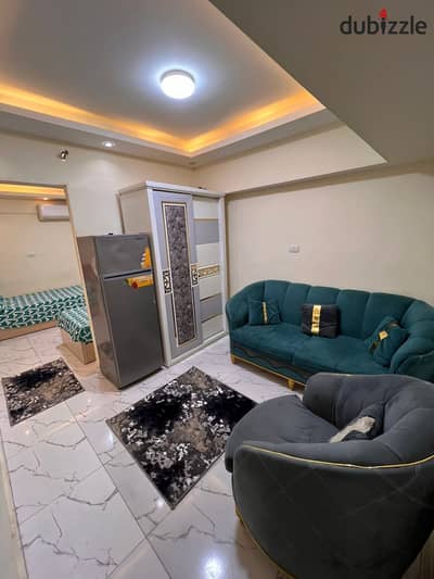 Studio room and hall for rent in 6th of October city