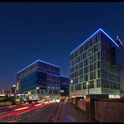 The lowest price for a finished office directly on the axis next to Arkan Bladha