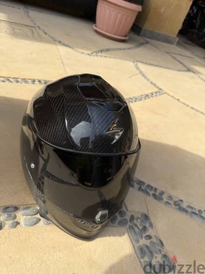 Scorpion helmet carbon fiber