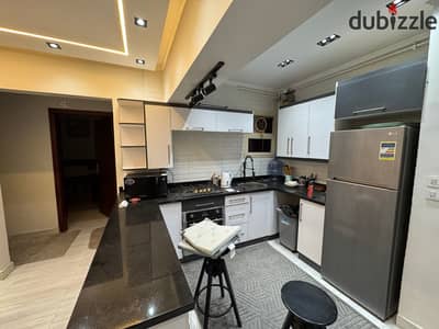 For rent, a furnished apartment with elegant furniture in Al-Mustaqbal, Sheikh Zayed