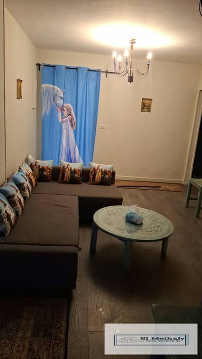 Furnished studio for rent in New Cairo, Al Rehab City; prime location in Phase 5.