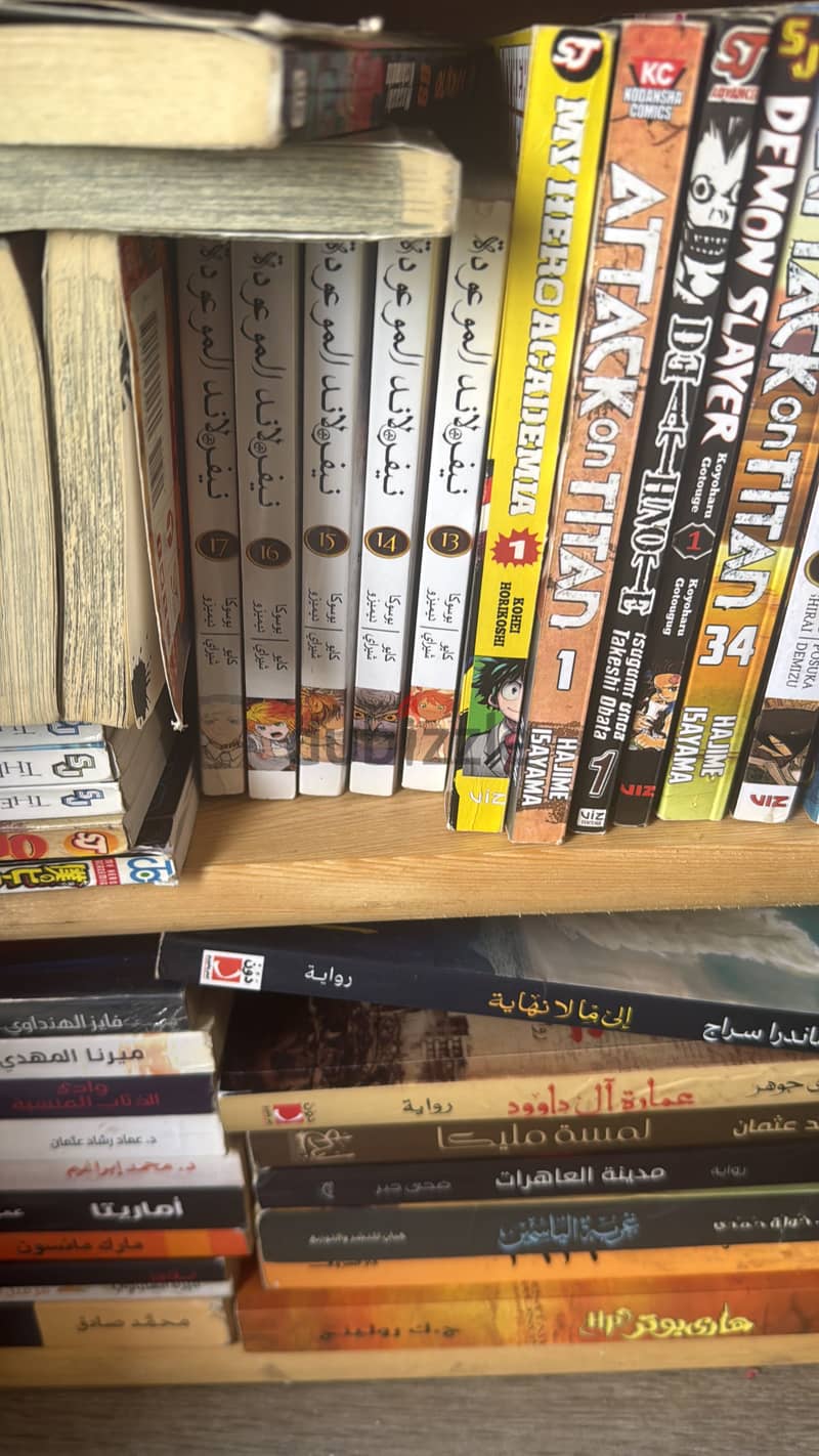 كتب وروايات مانجا أصلية ومترجمة English Manga & Books 7