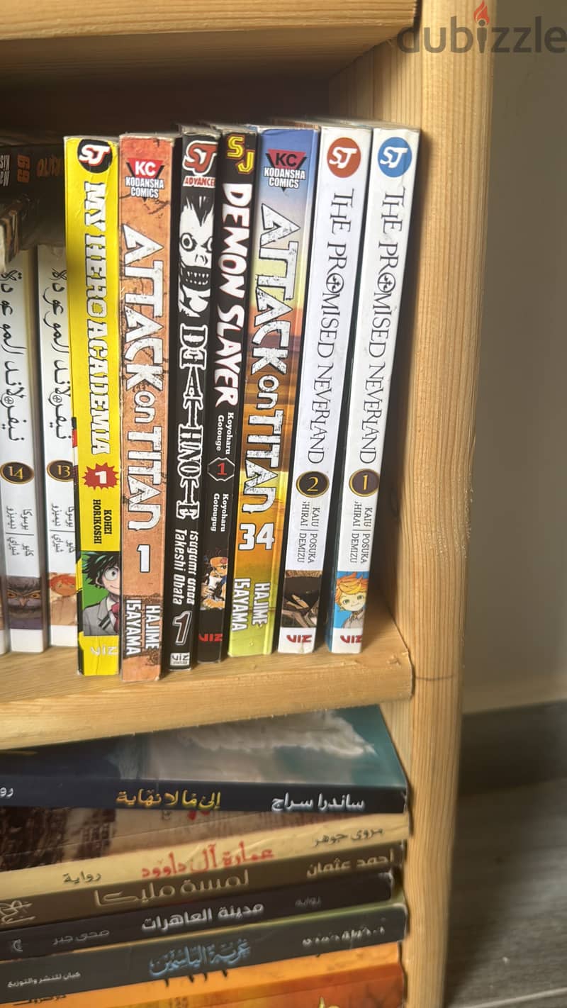 كتب وروايات مانجا أصلية ومترجمة English Manga & Books 4