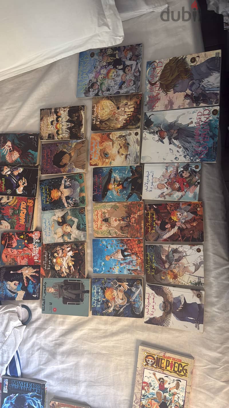 كتب وروايات مانجا أصلية ومترجمة English Manga & Books 1