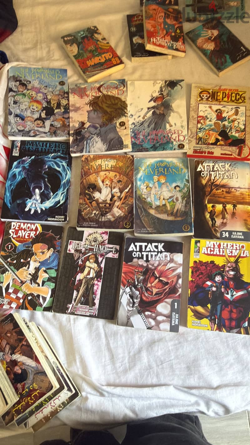 كتب وروايات مانجا أصلية ومترجمة English Manga & Books 6