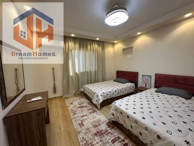 Apartment for rent in مدينتي, fully furnished, 3 bedrooms including a master bedroom, special finishing