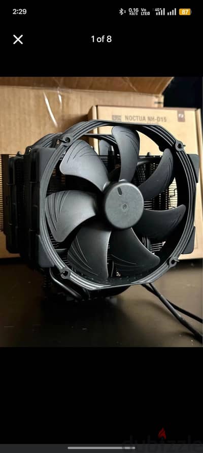 nuctua D15 chromax chromax black