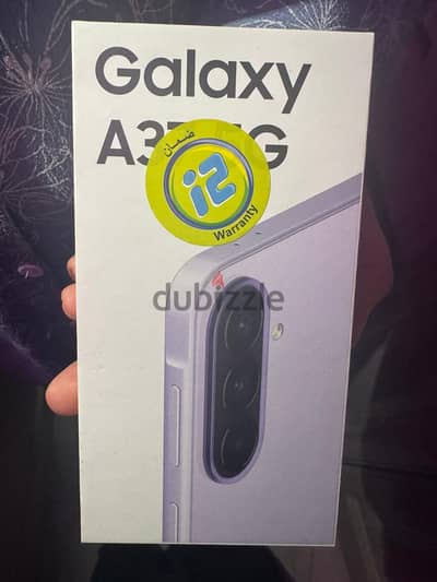 تلفون سامسونج   A37 5G 256GBمتبرشم ضمانi2 لافندر لم يفتح