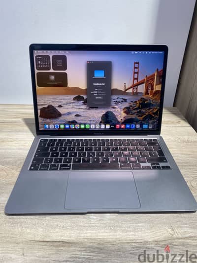 MacBook Air m1. Ram 16-256 حاله ممتازه