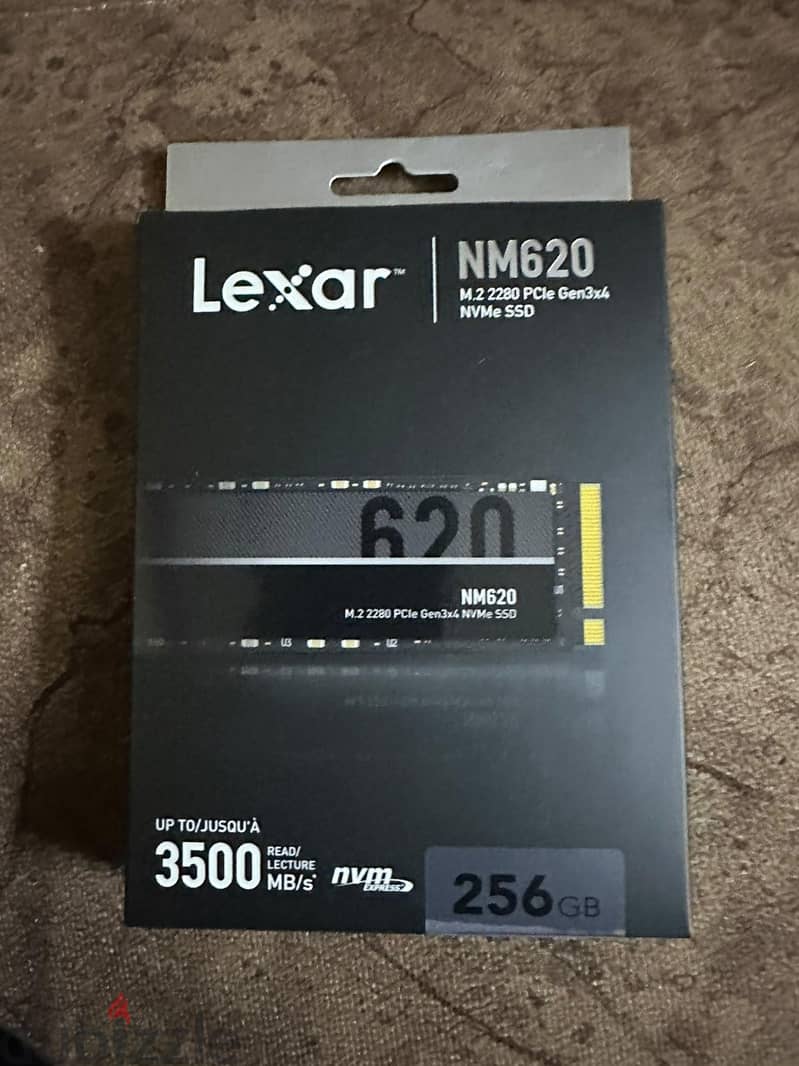 M. 2 ssd 256g lexar 3