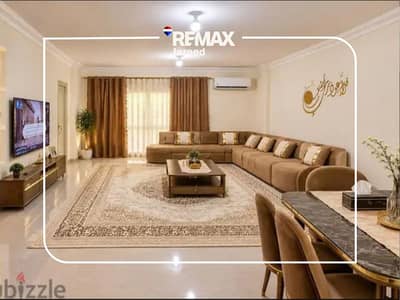 شقة مفروشة فرش جديد أول سكن للإيجار في كمبوند جنة 2 - الشيخ زايد | الترا سوبر لوكس تليفون ارضي وانترنت فايبر
