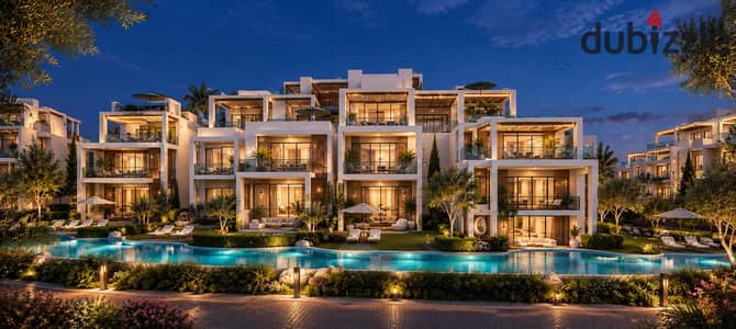 امتلك منزلك بحديقة خاصة في الغردقة | شقة غرفتين نوم في One7 Residence بمعايير ألمانية| امام فندق تيتانك رويال