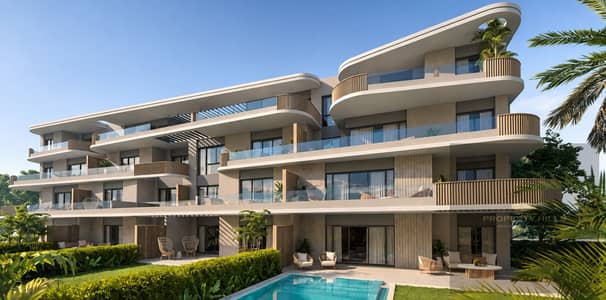 Last Chalet VIB Double-View Fully finished with ACs Ready for furnishing 3 Bedrooms in Swan Lake El Gouna and featuring a stunning sea view.