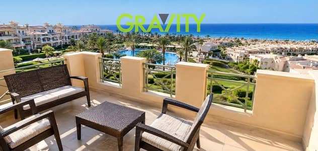  Penthouse (121m²) + Roof Terrace (120m²) | Fully Furnished & Air-Conditioned | Cash Price! - Penthouse for Sale - Ain Sokhna - La Vista 7