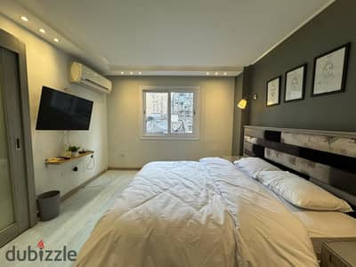  Furnished & Air-Conditioned Studio for Rent – Dokki / Mohandessin 