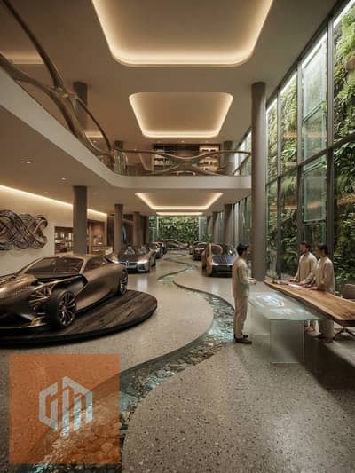 Prime Frontage 800 SQM Car Showroom for Rent 400 SQM Indoor and 400 SQM Outdoor North 90th Street Fifth Settlement New Cairo