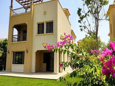 Super Lux Finishing with Pool Villa Facing North Direct Landscape for sale in Mivida Emaar Misr New Cairo