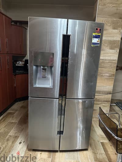ثلاجة سامسونج 4 أبواب كبيرة بحالة جيدة | Samsung 4-Door Fridge