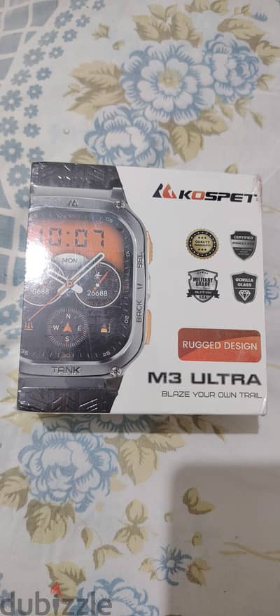 ساعة سمارت كوسبت M3 ultra متبرشم