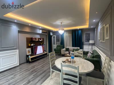 Furnished 99 sq m apartment for rent in Al Rehab, prime location near services