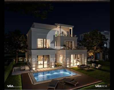For sale: Standalone in Naya West, area 470 sqm, Sheikh Zayed, Giza