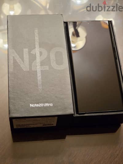 Samsung Note 20 Ultra Like New - سامسونج نوت 20 الترا كسر زيرو