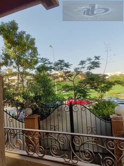 For sale a distinctive apartment in Al Yasmeen - Fifth Settlement  a very special location on a large garden + northern