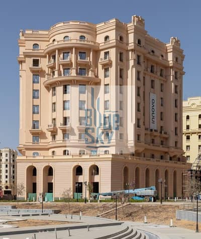 236 sqm apartment with a private garden for sale—fully finished and equipped with air conditioning—located in a prime compound in the New Administrati