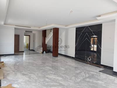 Fully finished corner townhouse for sale in Layan Sabbour New Cairo 450 sqm land 280 sqm bua 4 bedrooms 5 bathrooms with ACs ready to move