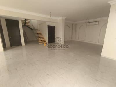 Duplex for rent in West Golf New Cairo 350 sqm 4 bedrooms 6 bathrooms private pool semi furnished first use prime location ready to move