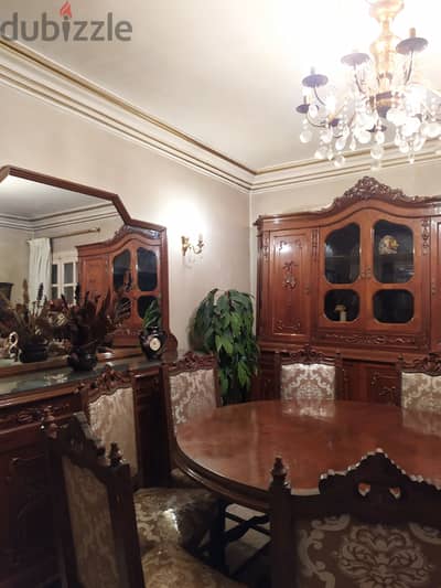 سفرة كاملة خشب زان طبيعي
