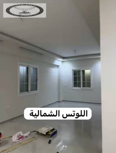 Apartment for rent (residential or administrative use) in North Lotus, New Cairo (Tagamoa)—near Al-Sahaba Mosque and North 90th Street. First-time