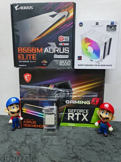 Rtx 3060 gaming x Ryzen 5 5600x gaming pc