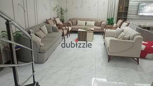 روف دوبلكس 210م متشطب بالفرش والاجهزه لدواعي السفر