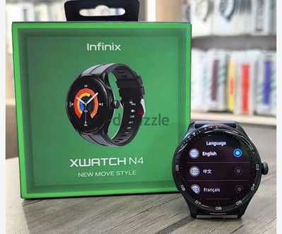 Infinix XWatch N4 - حالة زيرو | استخدام شهرين فقط