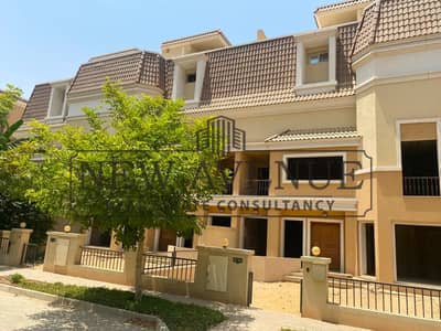 S Villa Without Roof  ready to move - Core & shell with prime location in Sarai with open view