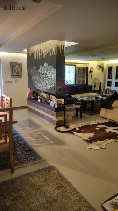 Garden Apartment for Sale in Al Rehab – Phase 5 Prime North-Facing View overlooking a Wide Garden