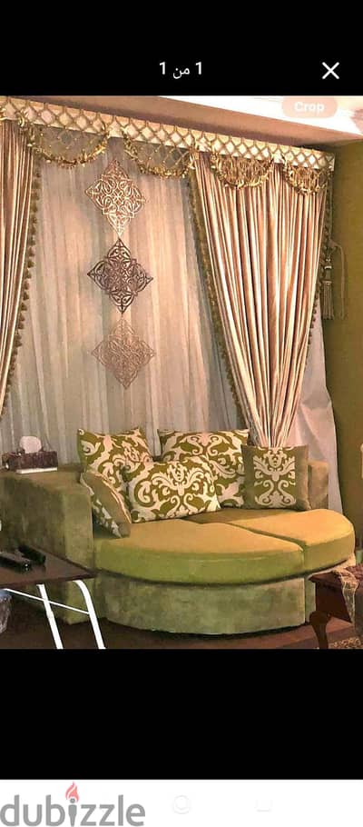 كنبه نصف دائرة