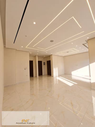 Apartment for rent with ultra-super-lux finishing in Al-Khamayel Compound, opposite Hyper One – Sheikh Zayed.